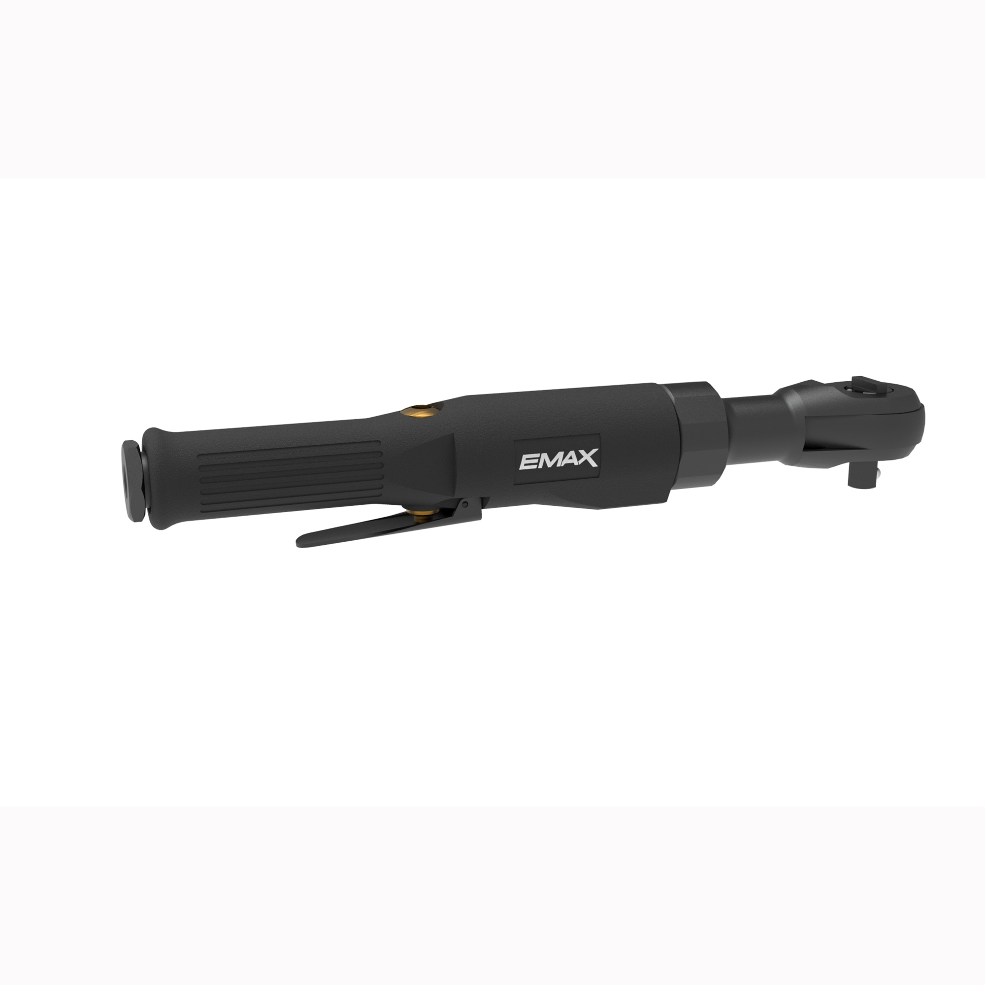 Emax, Ind 1/2in. Extreme Duty Extended Handle Air Ratchet, Drive Size 1/2 in, Max. Torque 90 ft-lbs., Model# EATRTH5S1P